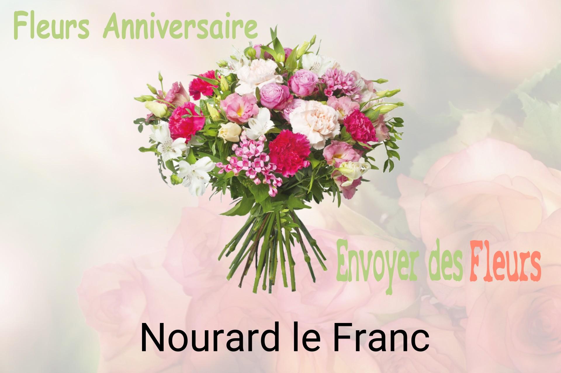 Bouquet de fleurs d’anniversaire livré à Nourard-le-Franc