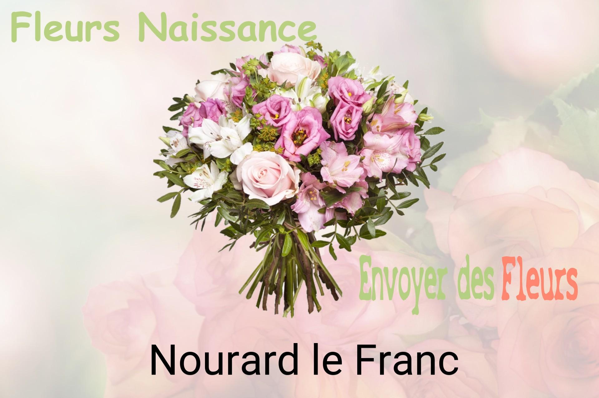 Bouquet de fleurs de naissance livré à Nourard-le-Franc